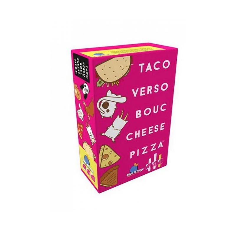 Jeu de société - Blue Orange - Taco Verso Bouc Cheese Pizza - Age 8