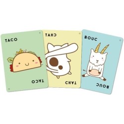 Jeu de société - Blue Orange - Taco Verso Bouc Cheese Pizza - Age 8