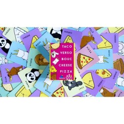Jeu de société - Blue Orange - Taco Verso Bouc Cheese Pizza - Age 8