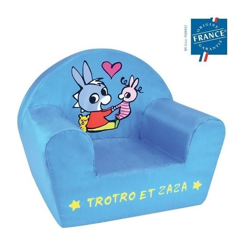 Fauteuil club enfant - TROTRO - FUN HOUSE - Intérieur - Enfant - Bleu