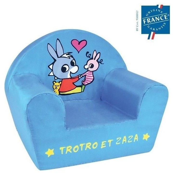 Fauteuil club enfant - TROTRO - FUN HOUSE - Intérieur - Enfant - Bleu Fauteuil club enfant - TROTRO - FUN HOUSE - Intérieur - Enfant - Bleu