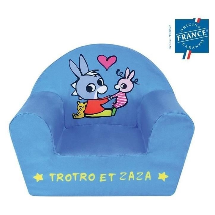 Fauteuil club enfant - TROTRO - FUN HOUSE - Intérieur - Enfant - Bleu Fauteuil club enfant - TROTRO - FUN HOUSE - Intérieur - Enfant - Bleu