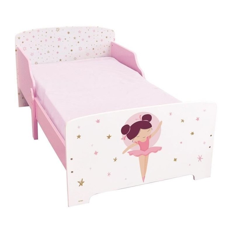 Lit avec sommier a lattes - Danseuse Ballerine - FUN HOUSE - 140 x 70 Lit avec sommier a lattes - Danseuse Ballerine - FUN HOUSE - 140 x 70