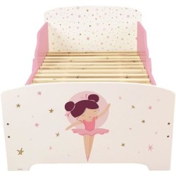 Lit avec sommier a lattes - Danseuse Ballerine - FUN HOUSE - 140 x 70