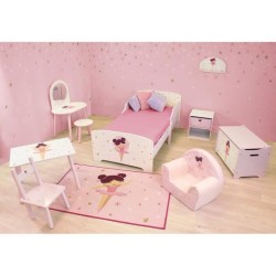 Lit avec sommier a lattes - Danseuse Ballerine - FUN HOUSE - 140 x 70