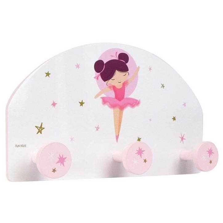 Porte-manteau - Danseuse Ballerine - FUN HOUSE - H.37 X L.21.5 X P.68 cm Porte-manteau - Danseuse Ballerine - FUN HOUSE - H.37 X L.21.5 X P.68 cm