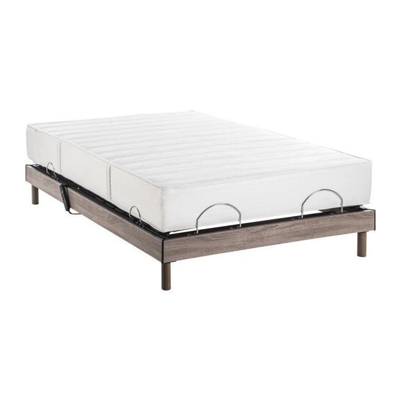 Ensemble matelas + sommier relaxation électrique ERGO 6 Physiomax - 1 Ensemble matelas + sommier relaxation électrique ERGO 6 Physiomax - 1