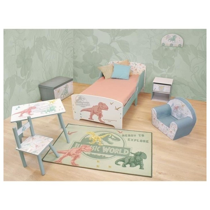 Chevet avec tiroir Dinosaures - Jurassic Word - FUN HOUSE - H.36 X L.33 X P.30 cm Chevet avec tiroir Dinosaures - Jurassic Word - FUN HOUSE - H.36 X L.33 X P.30 cm