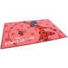Tapis - FUN HOUSE - Ladibug Miraculous - 120 x 80 cm - Multicolore - L