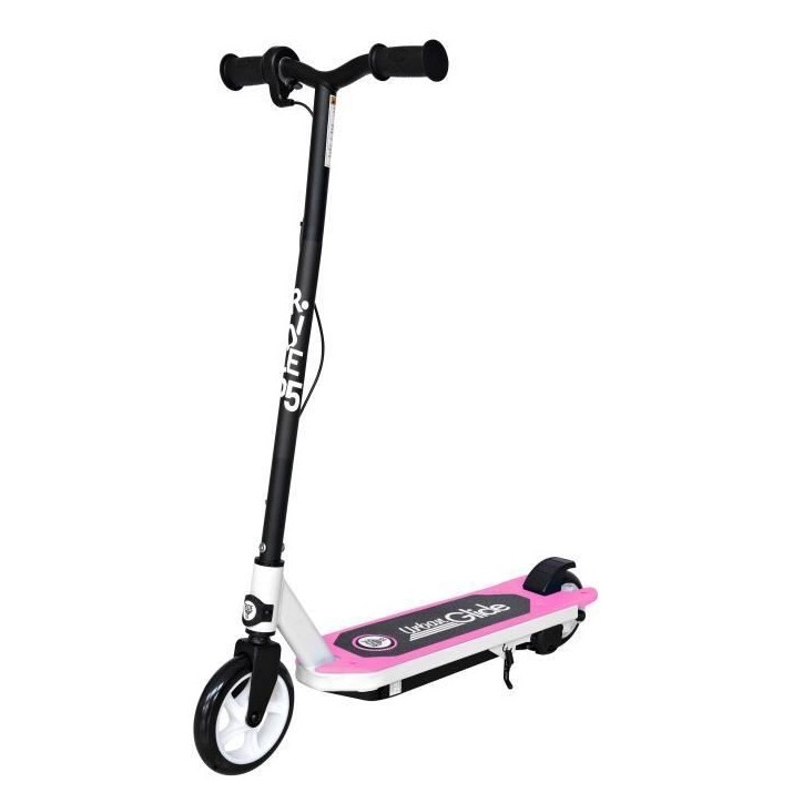 Trottinette électrique enfant Urbanglide Ride55 - Rose - Vitesse max 10km/h - Autonomie 40min Trottinette électrique enfant Urbanglide Ride55 - Rose - Vitesse max 10km/h - Autonomie 40min