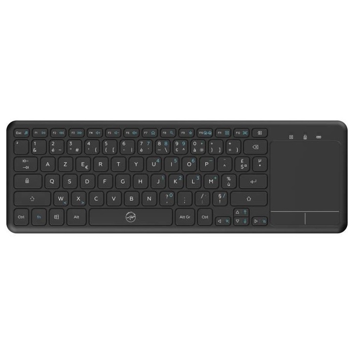 Clavier sans fil - MOBILITY - Noir - Azerty - USB 2.4 GHz - Compatible Smart TV Clavier sans fil - MOBILITY - Noir - Azerty - USB 2.4 GHz - Compatible Smart TV
