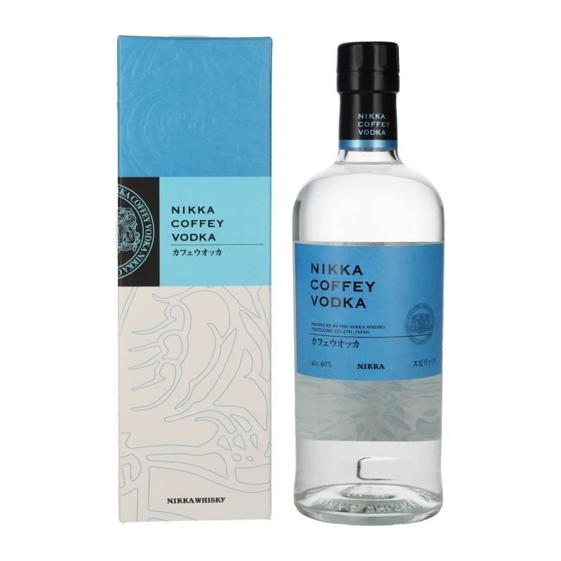 Nikka Coffey Vodka - Vodka de céréales - 40.0% Vol. - 70 cl avec ét Nikka Coffey Vodka - Vodka de céréales - 40.0% Vol. - 70 cl avec ét