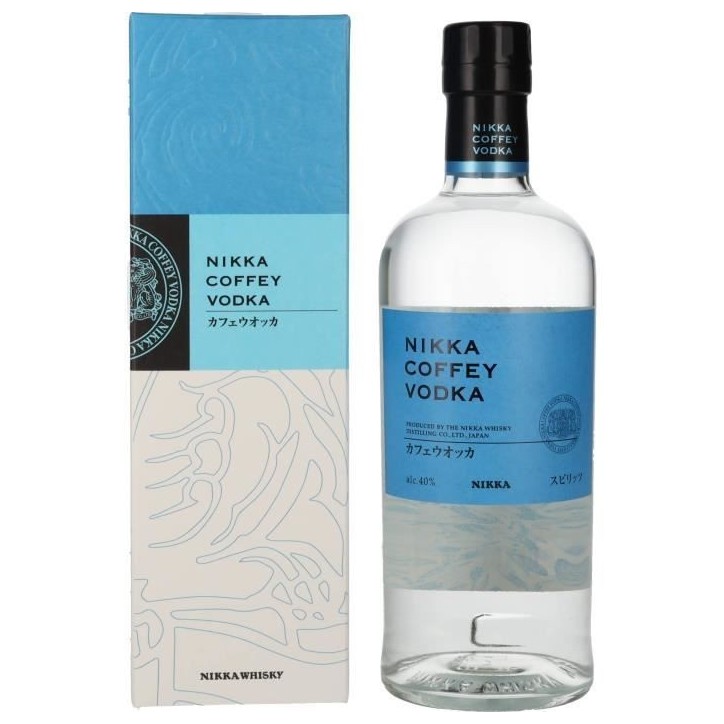 Nikka Coffey Vodka - Vodka de céréales - 40.0% Vol. - 70 cl avec étui