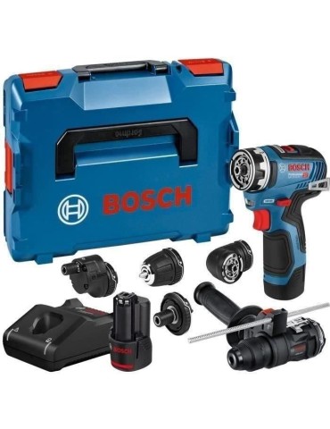 Perceuse-visseuse Bosch Professional GSR 12V-35 FC + 2 batteries 3,0 Ah 12V + Chargeur GAL 12V-40 - Couple 35Nm - 06019H3008