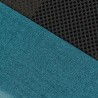 Sommier tapissier - 140x190 cm - Bleu turquoise - Kit - DEKO DREAM Eaz