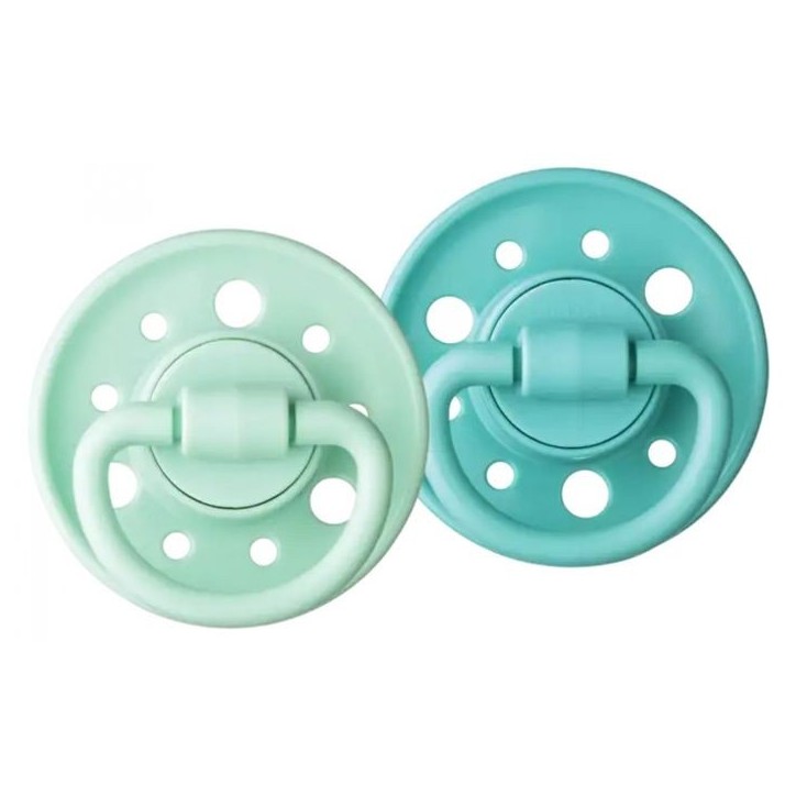 Duo sucettes caoutchouc - DODIE - GAIA - Ronde - 6/36 mois - Pleine nature Duo sucettes caoutchouc - DODIE - GAIA - Ronde - 6/36 mois - Pleine nature