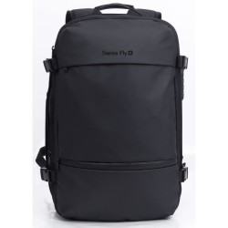 Sac de voyage a compression sous vide SWISS FLY - Pompe a batterie lit