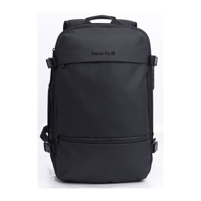 Sac de voyage a compression sous vide SWISS FLY - Pompe a batterie lit