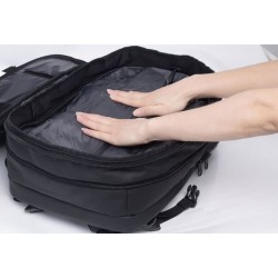 Sac de voyage a compression sous vide SWISS FLY - Pompe a batterie lit