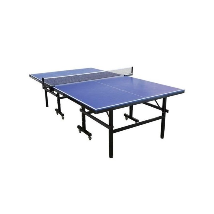 Table Tennis de table - Table de ping-pong - Pliable - Usage exterieure - 2 raquettes avec housse + 3 balles inclues - Bleu et n Table Tennis de table - Table de ping-pong - Pliable - Usage exterieure - 2 raquettes avec housse + 3 balles inclues - Bleu et n