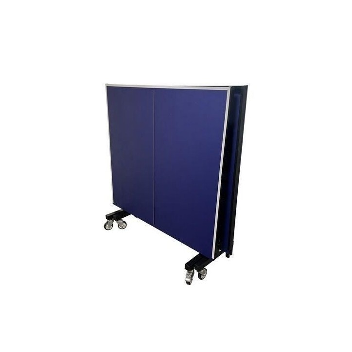 Table Tennis de table - Table de ping-pong - Pliable - Usage exterieure - 2 raquettes avec housse + 3 balles inclues - Bleu et n Table Tennis de table - Table de ping-pong - Pliable - Usage exterieure - 2 raquettes avec housse + 3 balles inclues - Bleu et n