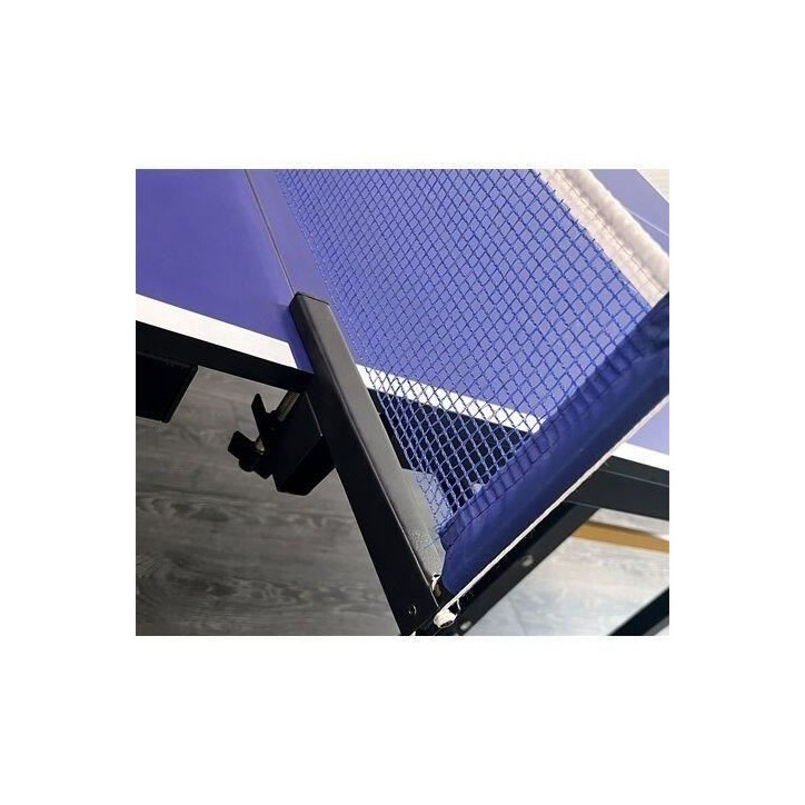Table Tennis de table - Table de ping-pong - Pliable - Usage exterieure - 2 raquettes avec housse + 3 balles inclues - Bleu et n Table Tennis de table - Table de ping-pong - Pliable - Usage exterieure - 2 raquettes avec housse + 3 balles inclues - Bleu et n