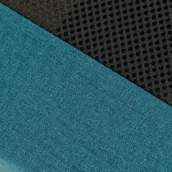 Sommier tapissier - 160x200 cm - Bleu turquoise - Kit - DEKO DREAM Eaz