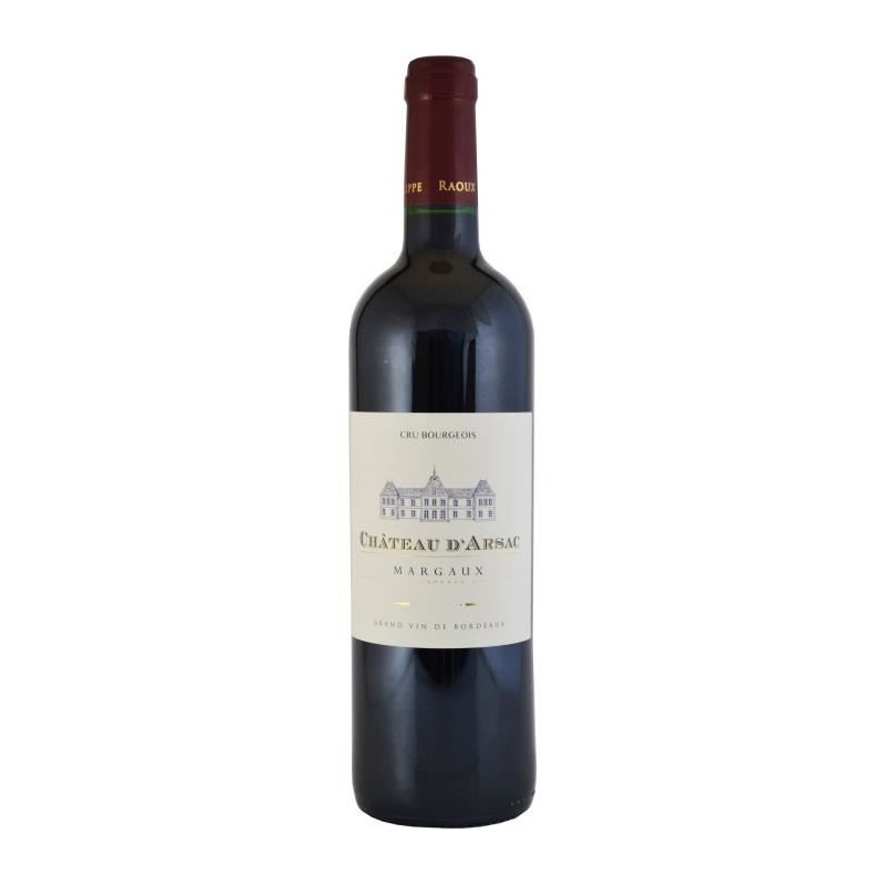 Château d'Arsac 2017 - AOC Margaux Cru Bourgeois - Vin rouge de Borde Château d'Arsac 2017 - AOC Margaux Cru Bourgeois - Vin rouge de Borde