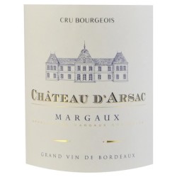 Château d'Arsac 2017 - AOC Margaux Cru Bourgeois - Vin rouge de Borde