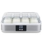 Yaourtiere HKoeNIG - ELY120 - Capacité 12 pots de 160ml - Programmable jusqu'a 15h - 15W Yaourtiere HKoeNIG - ELY120 - Capacité 12 pots de 160ml - Programmable jusqu'a 15h - 15W
