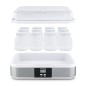 Yaourtiere HKoeNIG - ELY120 - Capacité 12 pots de 160ml - Programmable jusqu'a 15h - 15W Yaourtiere HKoeNIG - ELY120 - Capacité 12 pots de 160ml - Programmable jusqu'a 15h - 15W