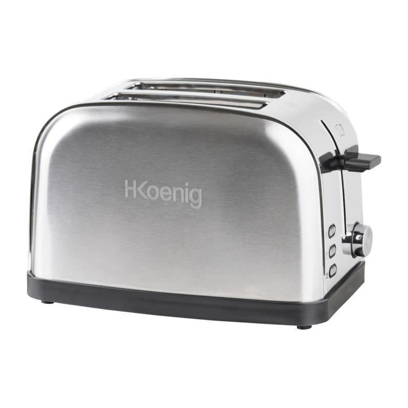Grille-pain deux tranches - HKoeNIG - TOS7 - 850 W - Acier inoxydable Grille-pain deux tranches - HKoeNIG - TOS7 - 850 W - Acier inoxydable