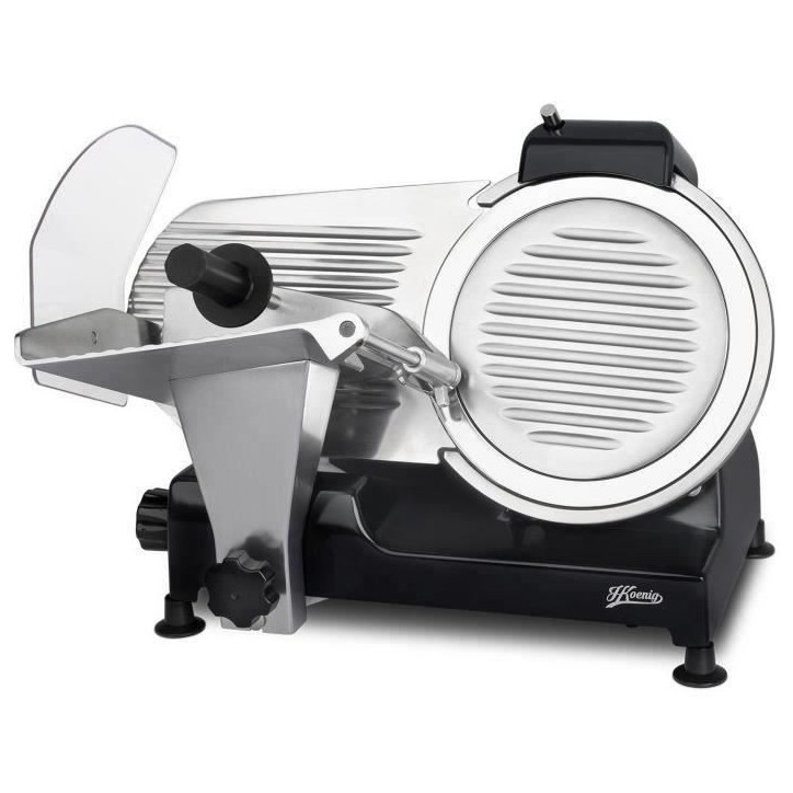 Trancheuse a viande - H.KoeNIG - MSX252 - Lame 250 mm - Puissance 240 W - Epaisseur 0-12 mm Trancheuse a viande - H.KoeNIG - MSX252 - Lame 250 mm - Puissance 240 W - Epaisseur 0-12 mm