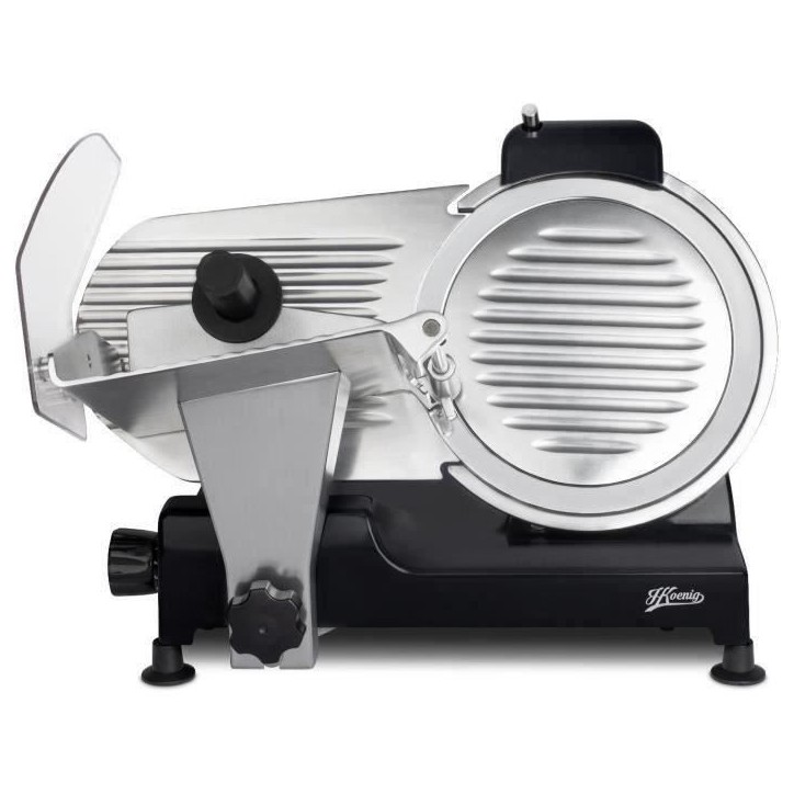 Trancheuse a viande - H.KoeNIG - MSX252 - Lame 250 mm - Puissance 240 W - Epaisseur 0-12 mm Trancheuse a viande - H.KoeNIG - MSX252 - Lame 250 mm - Puissance 240 W - Epaisseur 0-12 mm