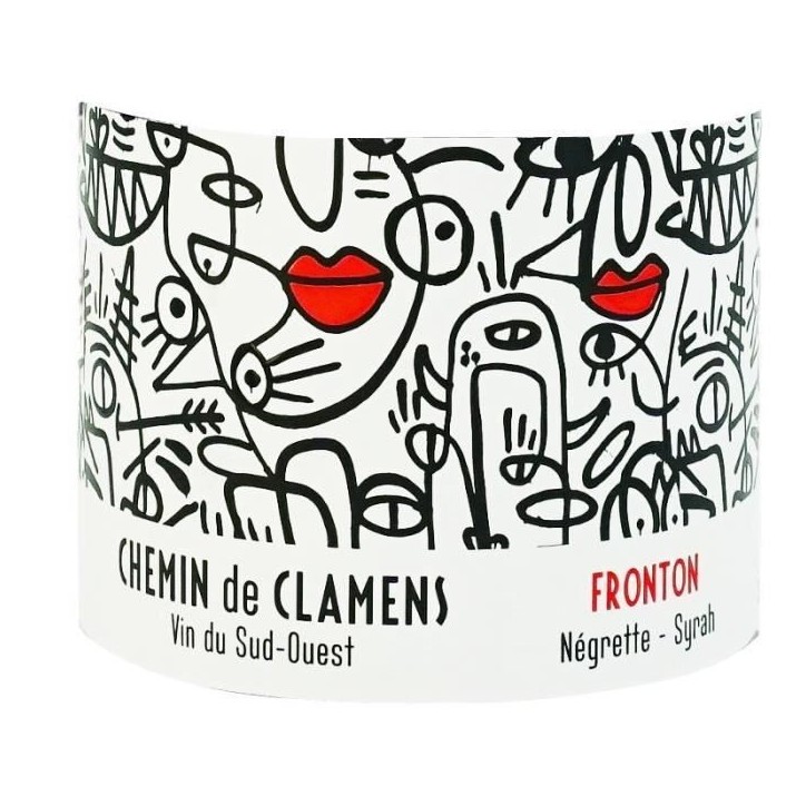 Chemin de Clamens 2023 Fronton - Vin rouge du Sud-Ouest