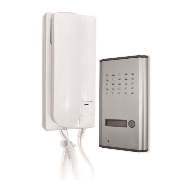 Interphone audio 2 fils SCS SENTINEL AudioKit 3208D - Porte-nom lumine