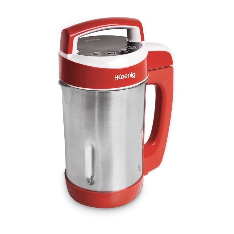 Blender chauffant - H.Koenig - MXC18 - 850 W - 1,1 L - Inox - 2 progra Blender chauffant - H.Koenig - MXC18 - 850 W - 1,1 L - Inox - 2 progra