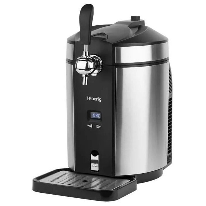Tireuse a biere HKoeNIG - BW1880 - Capacité 5L - Température réglable 2°C a 12°C - Compatible tous fûts - Inox Tireuse a biere HKoeNIG - BW1880 - Capacité 5L - Température réglable 2°C a 12°C - Compatible tous fûts - Inox