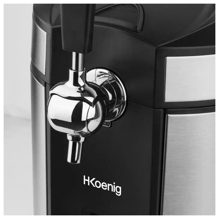 Tireuse a biere HKoeNIG - BW1880 - Capacité 5L - Température réglable 2°C a 12°C - Compatible tous fûts - Inox Tireuse a biere HKoeNIG - BW1880 - Capacité 5L - Température réglable 2°C a 12°C - Compatible tous fûts - Inox