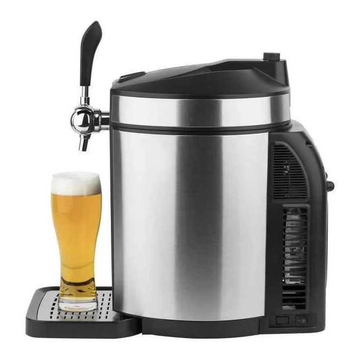 Tireuse a biere HKoeNIG - BW1880 - Capacité 5L - Température réglable 2°C a 12°C - Compatible tous fûts - Inox Tireuse a biere HKoeNIG - BW1880 - Capacité 5L - Température réglable 2°C a 12°C - Compatible tous fûts - Inox