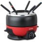 Appareil a fondue HKoeNIG - ALP1800 - Jusqu'a 6 personnes - Capacité 2L - Thermostat réglable jusqu'a 190°C - 800W - Rouge/No Appareil a fondue HKoeNIG - ALP1800 - Jusqu'a 6 personnes - Capacité 2L - Thermostat réglable jusqu'a 190°C - 800W - Rouge/No