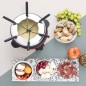 Appareil a fondue HKoeNIG - ALP1800 - Jusqu'a 6 personnes - Capacité 2L - Thermostat réglable jusqu'a 190°C - 800W - Rouge/No Appareil a fondue HKoeNIG - ALP1800 - Jusqu'a 6 personnes - Capacité 2L - Thermostat réglable jusqu'a 190°C - 800W - Rouge/No