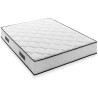 Ensemble matelas sommier 180 x 200 cm Hauteur 27 cm - ressorts ensach