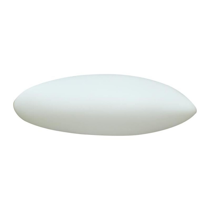Galet solaire lumineux - Luna - Blanc - 64x39x21 cm - LED intégrée - Galet solaire lumineux - Luna - Blanc - 64x39x21 cm - LED intégrée -