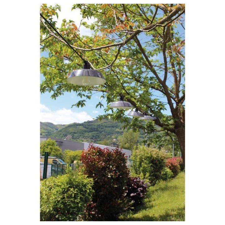 Guirlande solaire - Rio Vintage - 7,50 m - Gris Guirlande solaire - Rio Vintage - 7,50 m - Gris