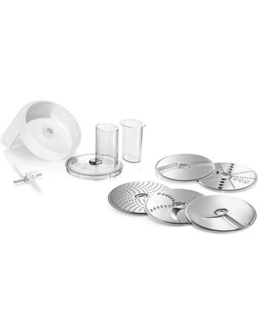 Accessoires pour kitchen machine BOSCH MUM5 - Lot VeggieLove: 1 acc. Râpeur/éminceur - 5 disques