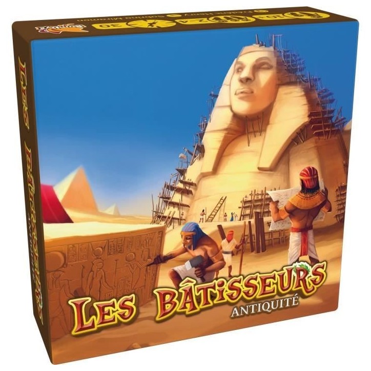 Jeu d'ambiance - Asmodee - Les Bâtisseurs : Antiquité - Devenez le premier bâtisseur du royaume Jeu d'ambiance - Asmodee - Les Bâtisseurs : Antiquité - Devenez le premier bâtisseur du royaume