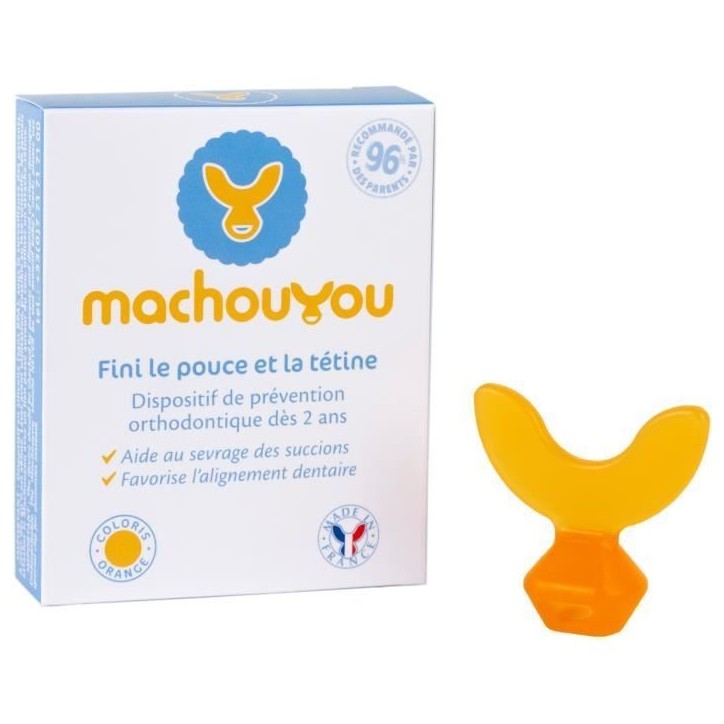 Machouyou Dispositif 1eres dents couleur - Orange