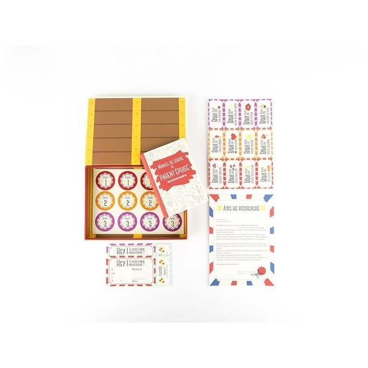 Kit de survie du parent épuisé : Anniversaire aille Unique Coloris Unique Kit de survie du parent épuisé : Anniversaire aille Unique Coloris Unique