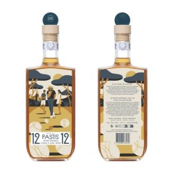Pastis 12/12 - Edition de Saint Tropez - Pastis artisanal - 45,0% Vol.